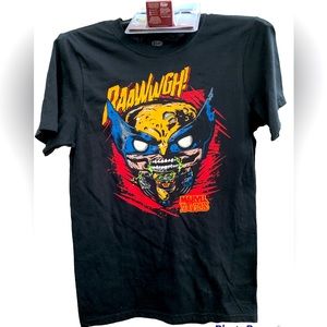 New 2020 Funko Pop Marvel Zombie Wolverine Pocket Pop & Shirt Unisex Adult Small